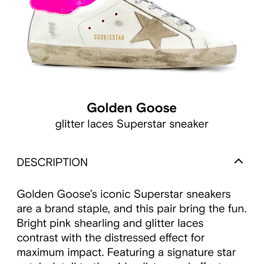 GG size 40 shearling superstar💖💖💖